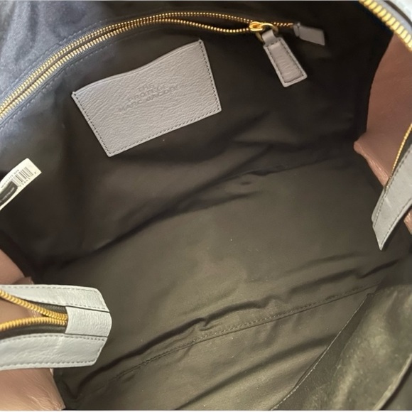 Marc Jacobs Women's Leather The Protégé Tote
Shadow Grey Blue Bag - Picture 8 of 16